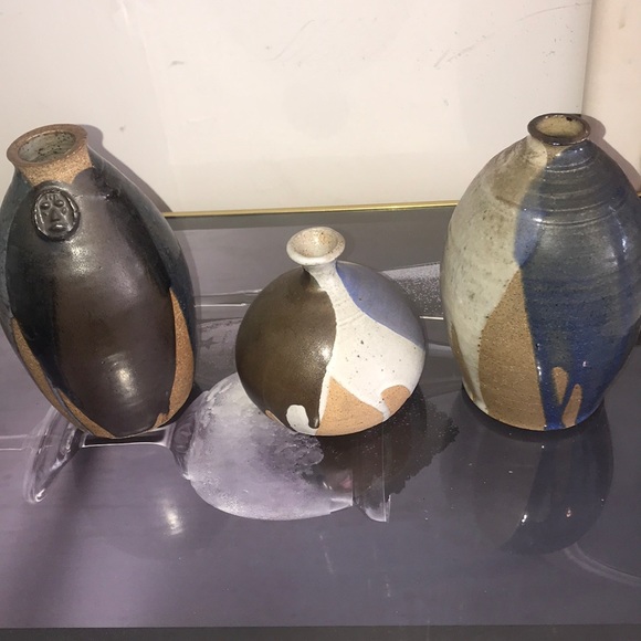Set of three pottery - Picture 3 of 7